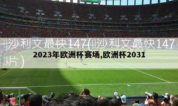 2023年欧洲杯赛场,欧洲杯2031